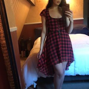 Material Girl high-low dress